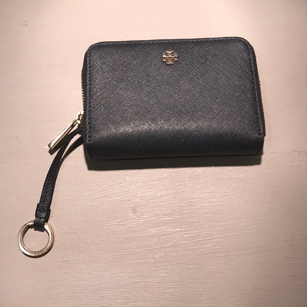 Tory Burch Robinson zip coin case/purse